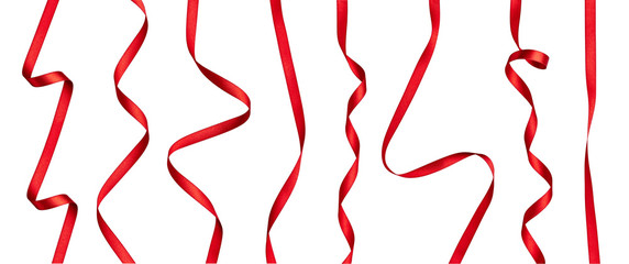 red ribbon bow celebration decoration