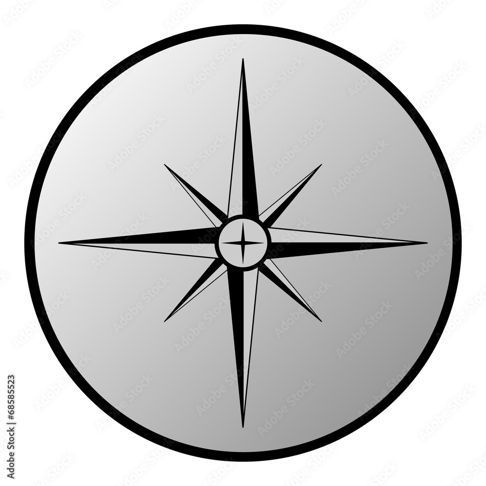 Compass button Compass button