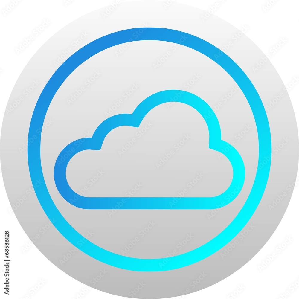 Cloud icon (vector) Cloud icon (vector)
