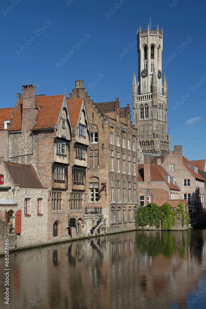 The historic center of Bruges