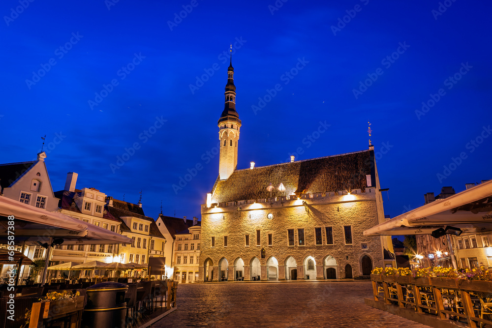 Fototapeta premium Tallinn Town Hall