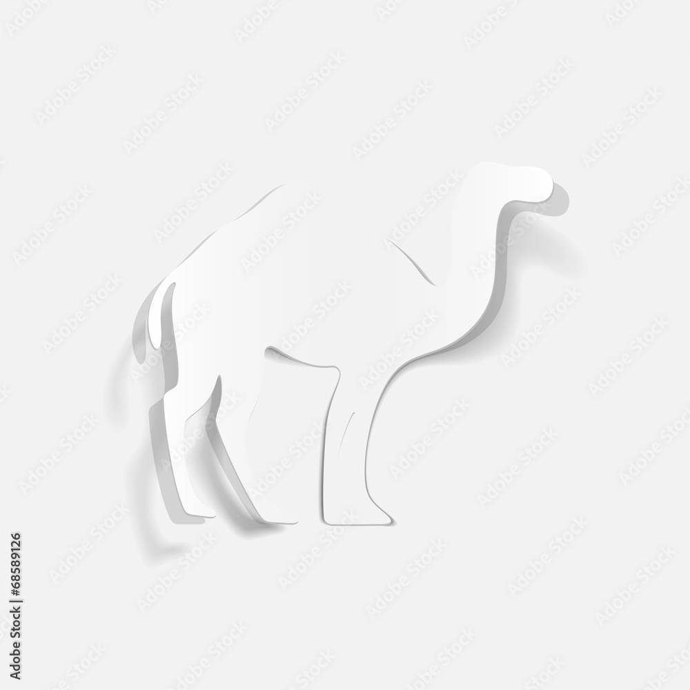 realistic design element: camel realistic design element: camel