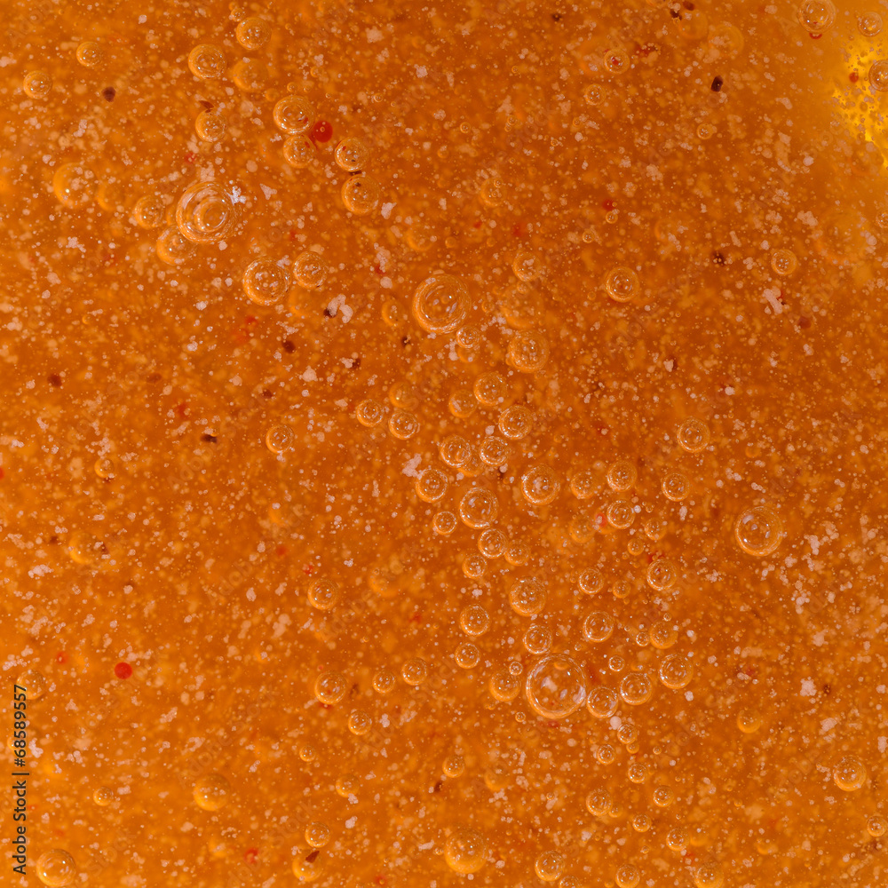 Close-up scrub oil. Close-up scrub oil.