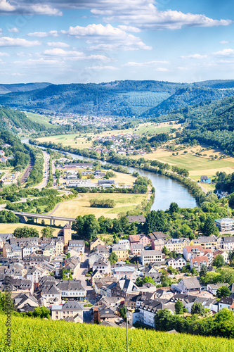 The German Town of Saarburg