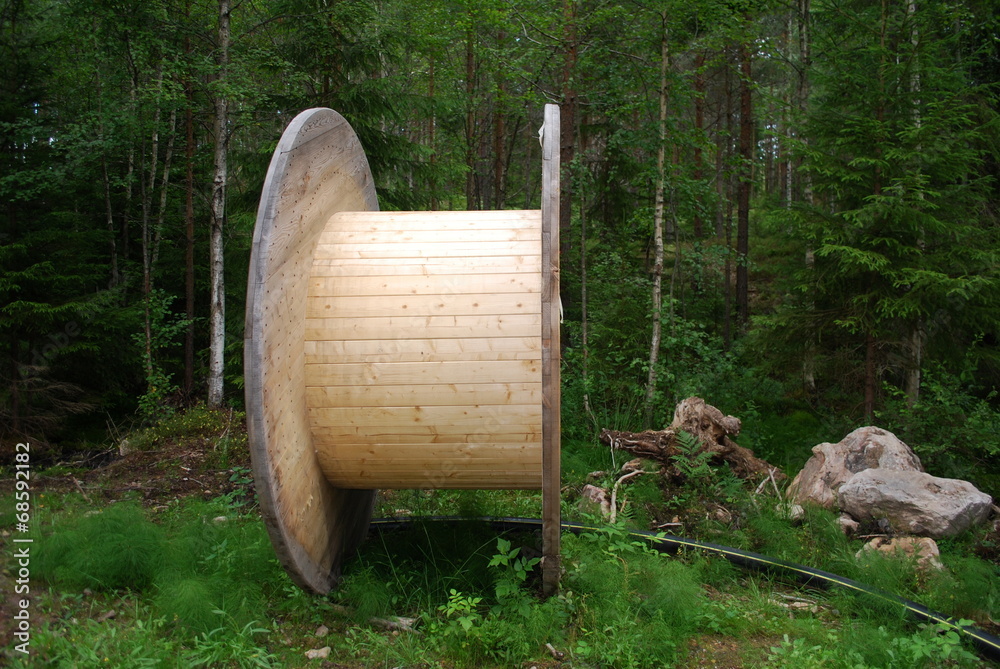 Fototapeta premium Kabelrolle