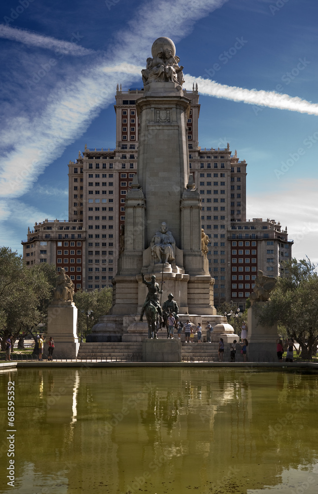 Fototapeta premium Monumento Plaza de España