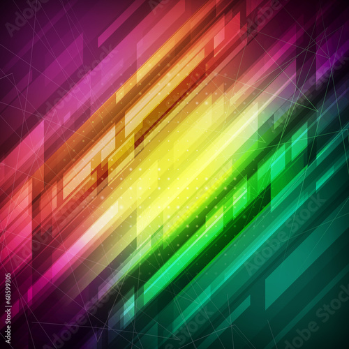 Abstract technology futuristic lines vector background