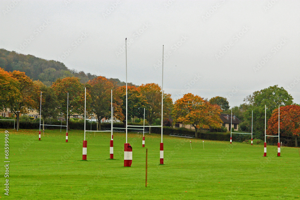 Fototapeta premium Rugby pitches