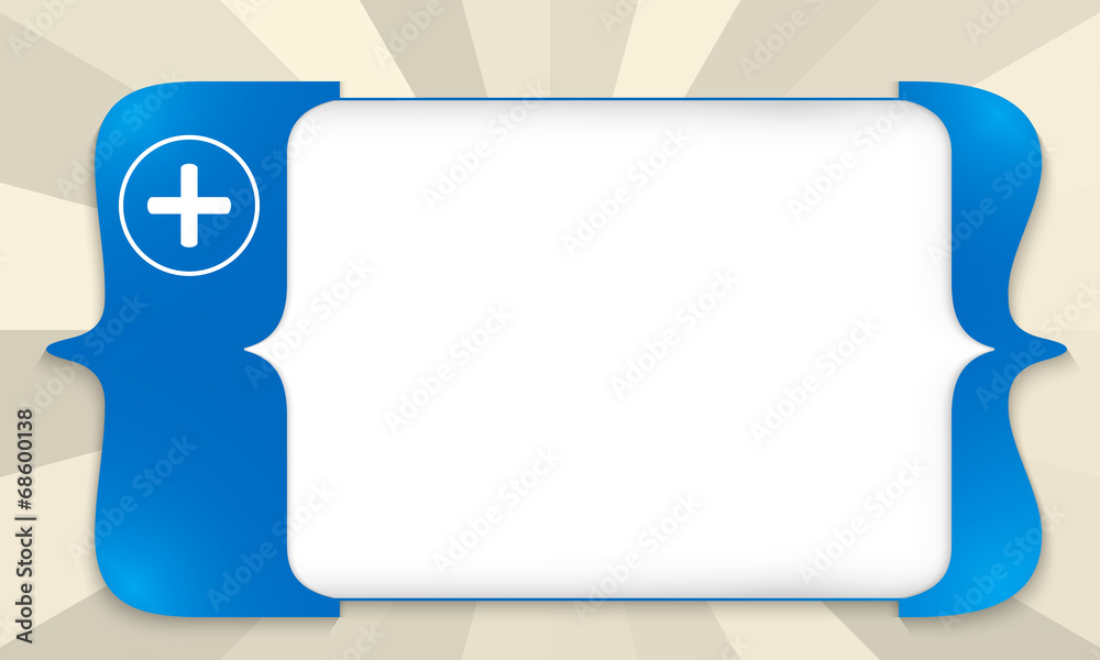 blue square brackets for entering any text with plus symbol blue square brackets for entering any text with plus symbol