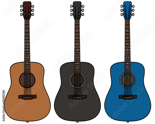 acoustic guitars