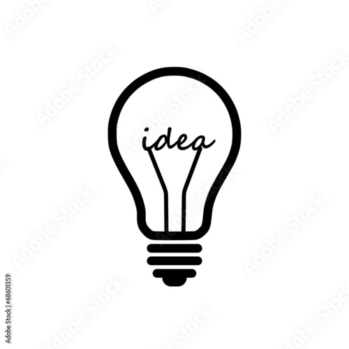 Light bulb, idea