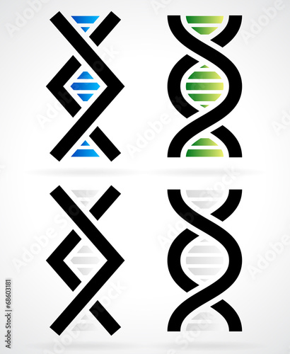 DNA strand, helix