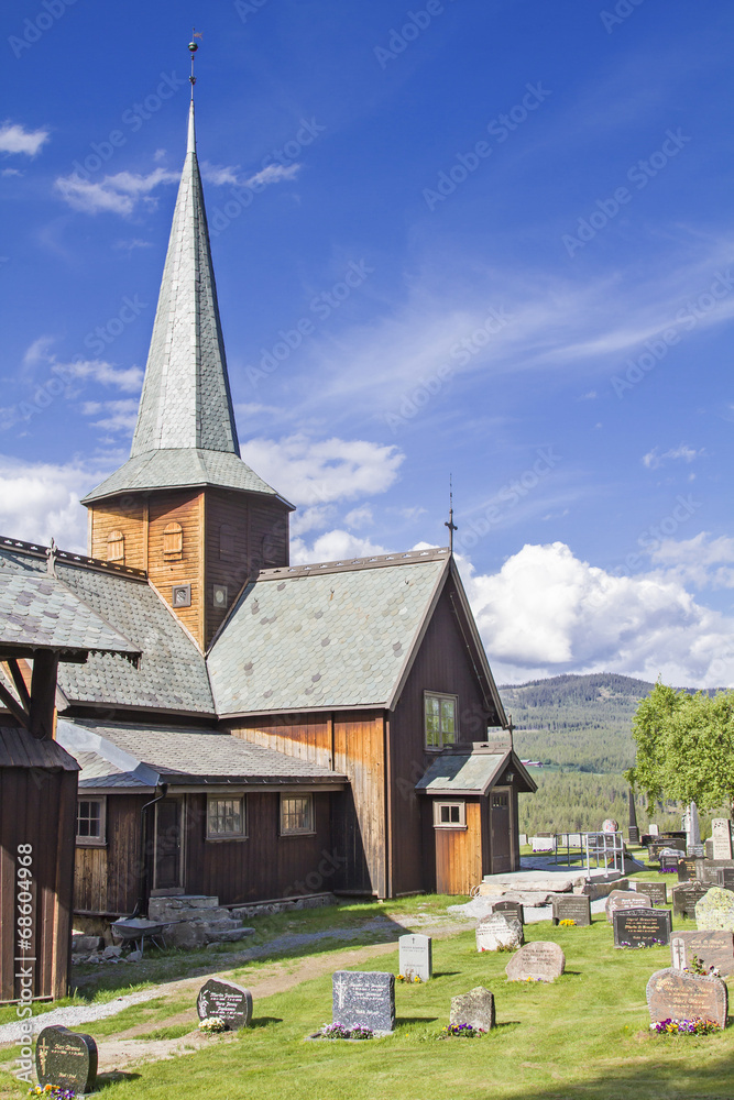 Stabkirche in Hedalen