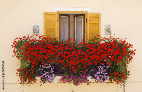 Balcone fiorito