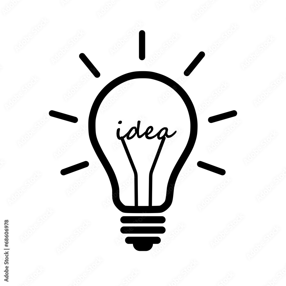 Light bulb, idea Light bulb, idea