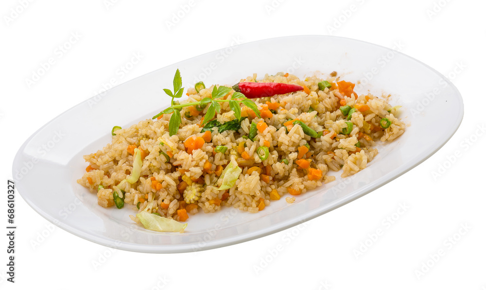Vegetarian fried rice