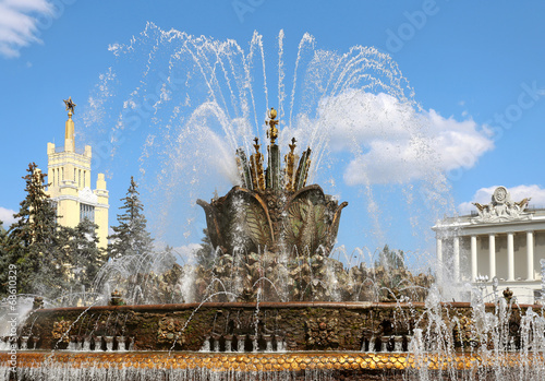 Fountain "Stone Flower" in Moscow