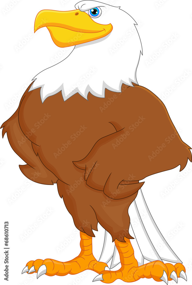 Obraz premium eagle cartoon