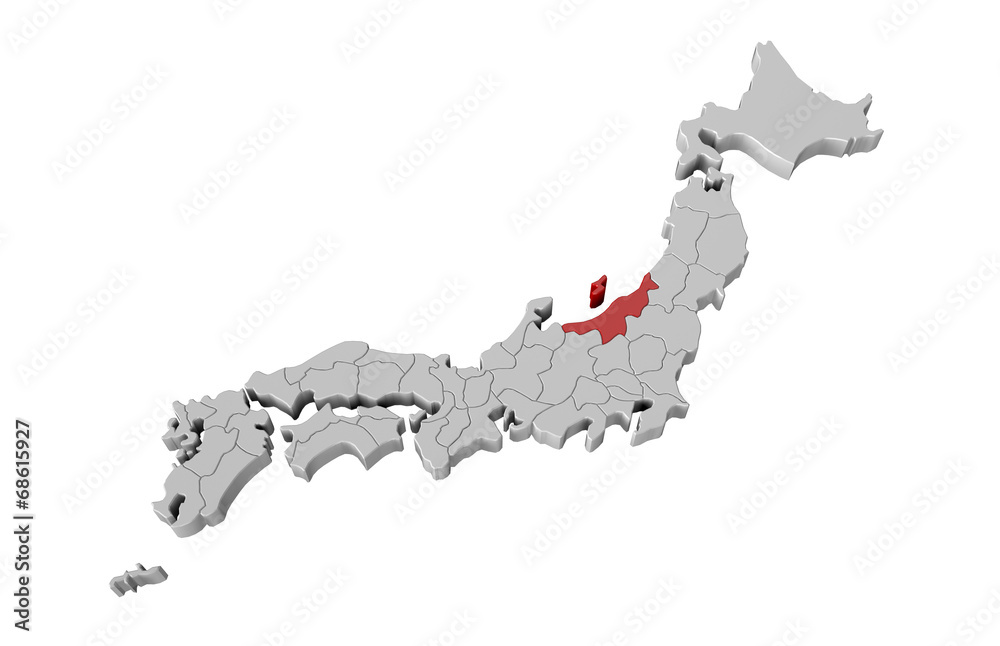 Japan map Japan map
