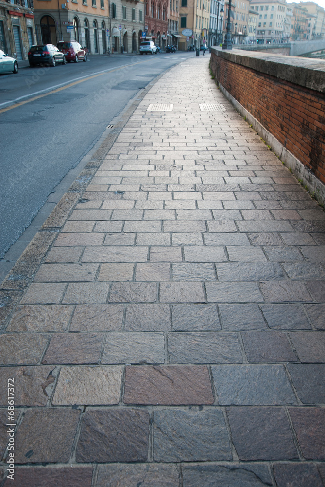 Lastricato di pave, pavimentazione stradale, basalto