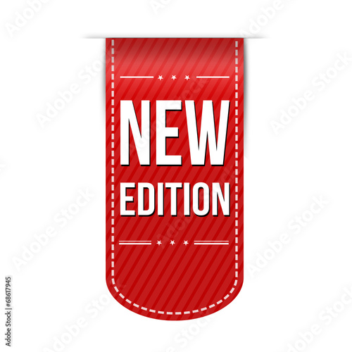 New edition banner design
