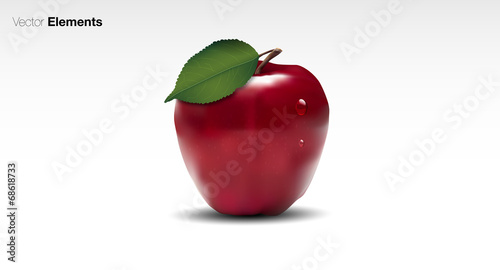 mele rosse, mela rossa