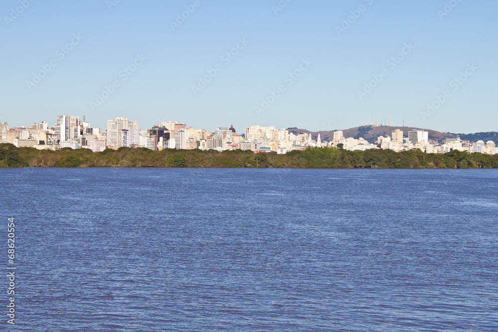 Vista da cidade de Porto Alegre