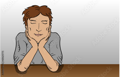 Man thinking