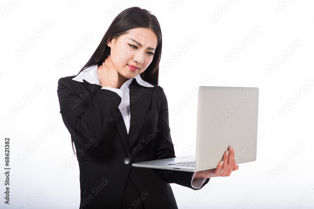 business woman. Isolated over white background business woman. Isolated over white background