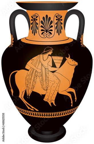 Amphora "Europa and the bull"