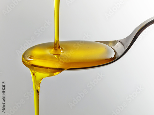 pouring cooking oil