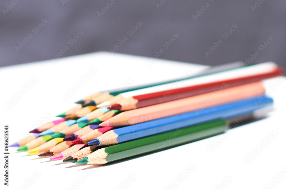 Colored pencils Colored pencils