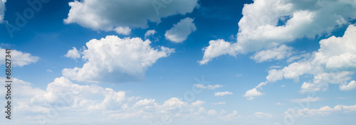 blue sky background with clouds © klagyivik