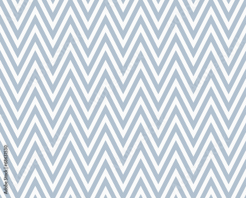 Blue and White Zigzag Textured Fabric Repeat Pattern Background