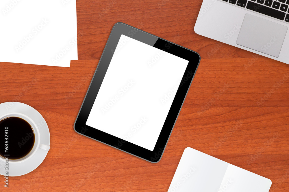 Office Table with Tablet Office Table with Tablet