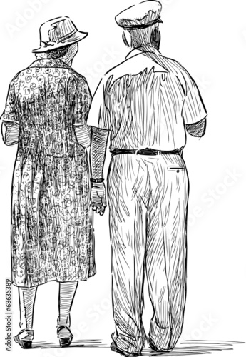 elderly spouses