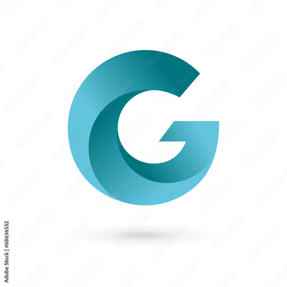 Letter G Logo Icon Design Template Elements Stock Vector Adobe Stock