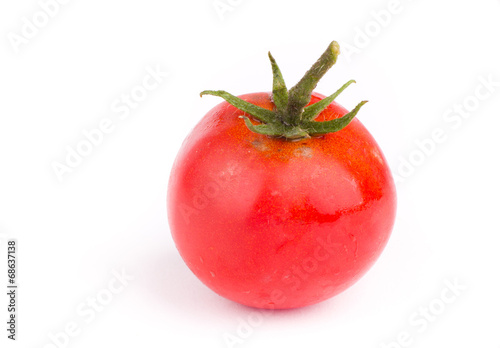 Ripe organic tomato