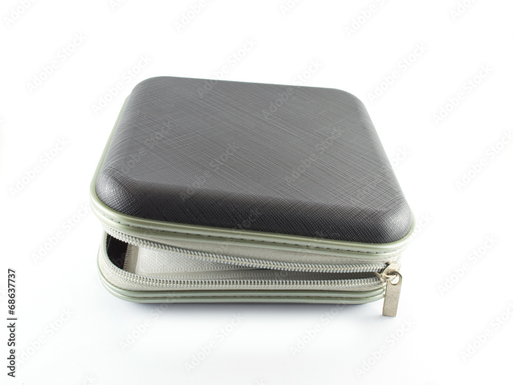 Cd bag isolated white background Cd bag isolated white background