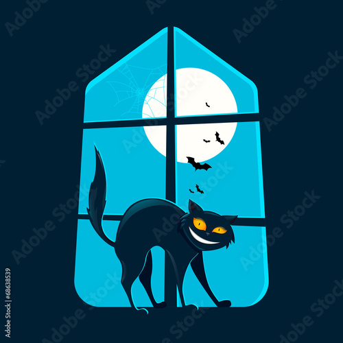 Vector Illustration of a Halloween Design