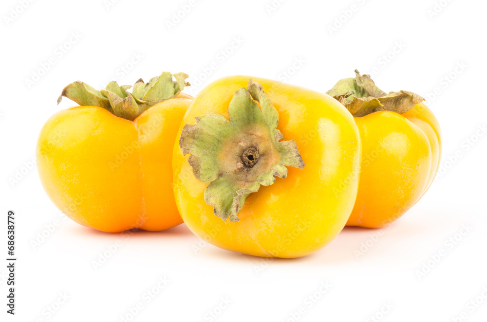 Fresh persimmon fruit