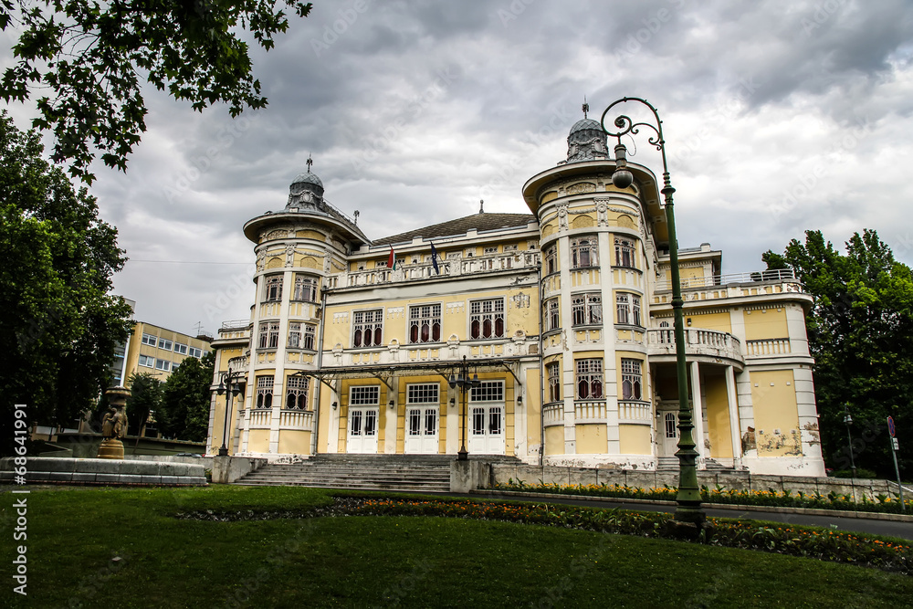 Fototapeta premium Gergely Csiky Theater in Kaposvar