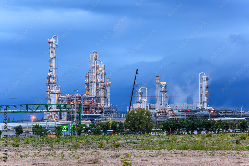 Oil refinery industrial