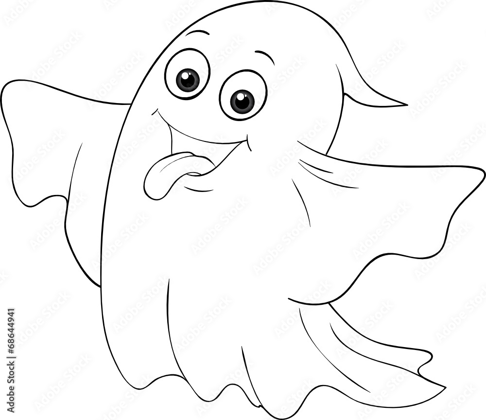 verrückter Geist Ausmalbild Stock Vector | Adobe Stock