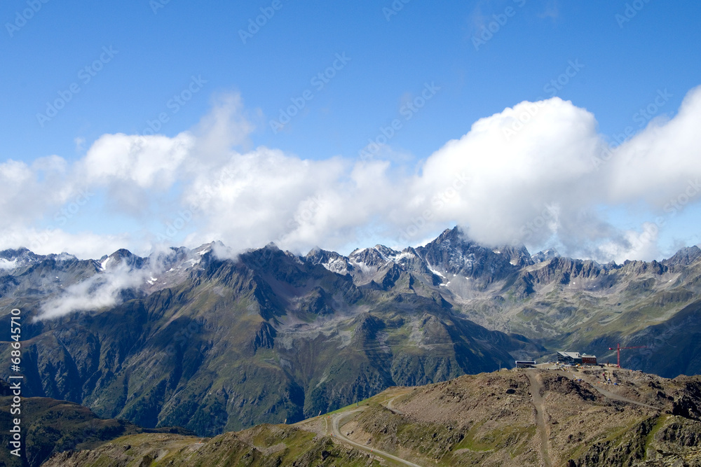 Pardatschgrat und Verwallgruppe - Alpen