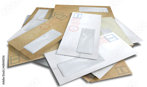 Scattered Envelopes photo