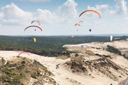 Parapente dune du Pilat