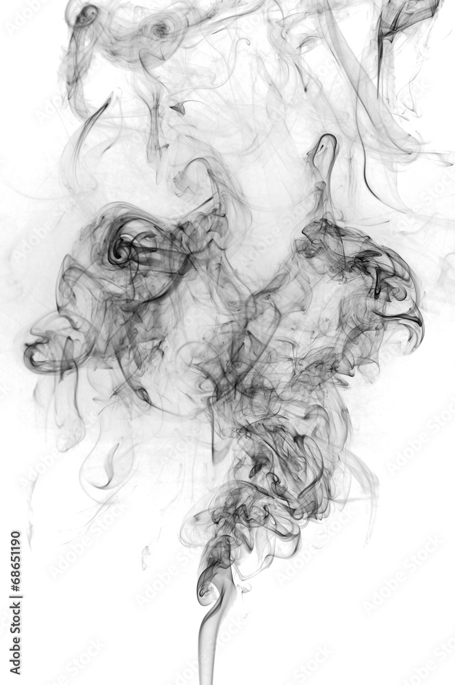 Fototapeta premium abstract black smoke