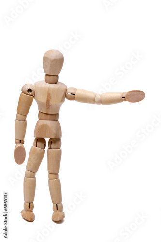 wooden dummy hitchhiking