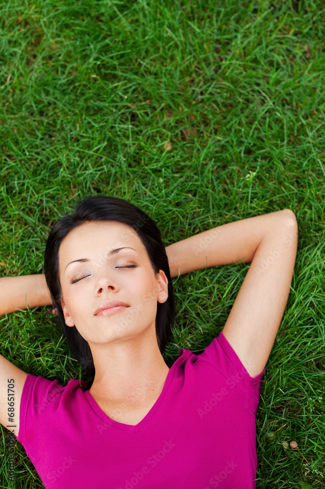 Feeling relaxed and peaceful. Feeling relaxed and peaceful.